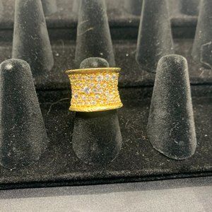 Melinda Maria Thick Crystal Dotted Band